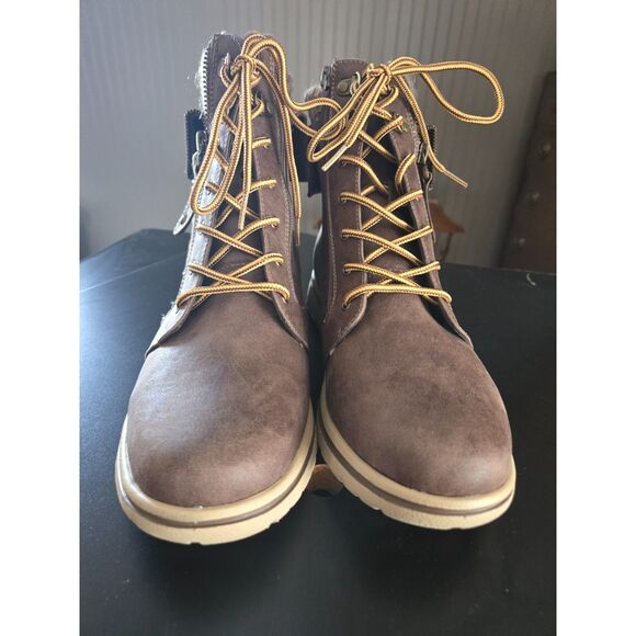 CLIFFS BY WHITE MOUNTAIN Women’s Size 9.5 WIDE Hearty Hiking Winter Boots Stone - Picture 4 of 10